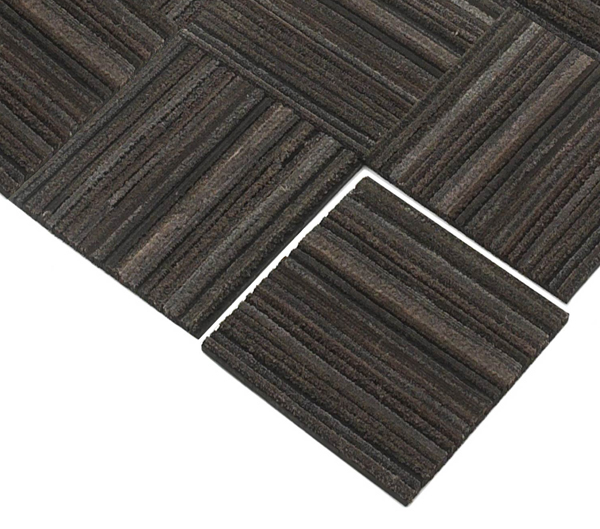 Recessed Recycled Rubber Tire Tiles are Recessed Mats by American Floor